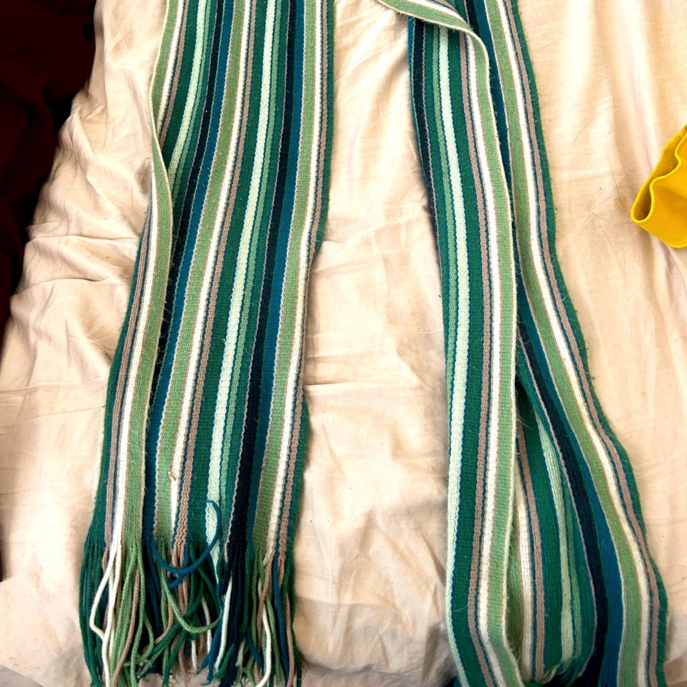 Striped scarf